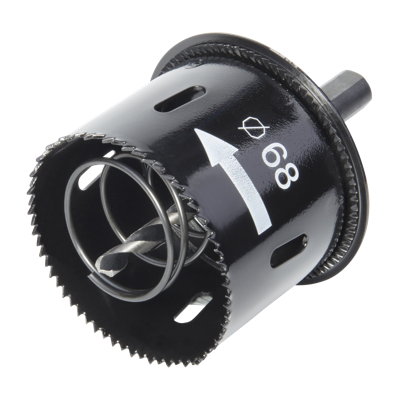 Wolfcraft Gatzaag | Met uitwerper | Ø68mm | 1 stuk - 2158000