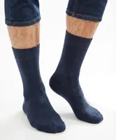 FALKE Sensitive London Heren Sokken - Diabetes sokken - Anti knel katoenen kousen