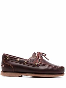 Timberland chaussures Classic Boat 2-Eye en cuir - Marron