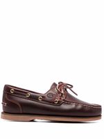 Timberland chaussures Classic Boat 2-Eye en cuir - Marron - thumbnail