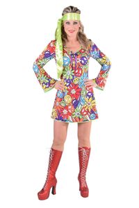 70&apos;s basic jurkje - hippie smile