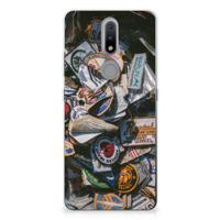 Nokia 2.4 | Siliconen hoesje | met foto Badges
