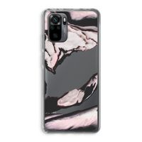 Roze stroom: Xiaomi Redmi Note 10 Pro Transparant Hoesje