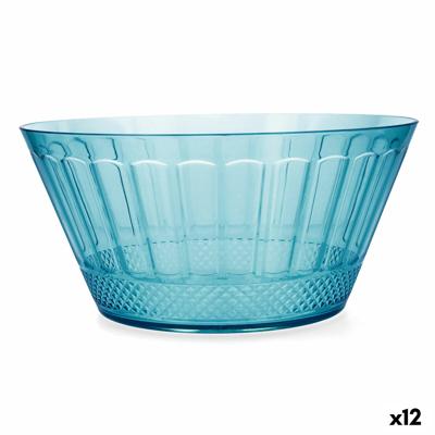 Saladekom Quid Gaia Turkoois Plastic Ø 25 cm (12 Stuks)