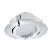 Eglo Led plafondspot Pineda Round 6w - 3000K - 8,4cm chroom 95855