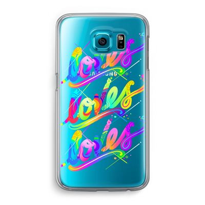 Loves: Samsung Galaxy S6 Transparant Hoesje