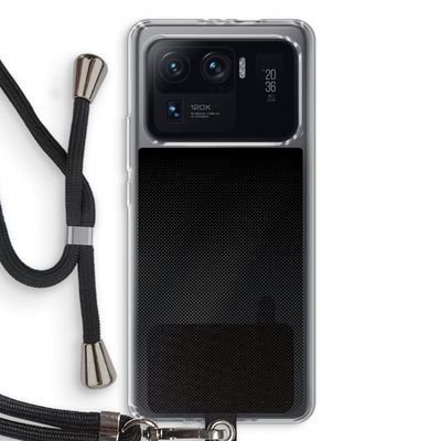 Musketon Halftone: Xiaomi Mi 11 Ultra Transparant Hoesje met koord