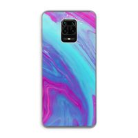 Zweverige regenboog: Xiaomi Redmi Note 9 Pro Transparant Hoesje