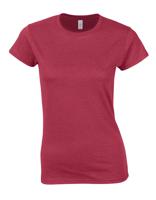 Gildan G64000L Softstyle® Women´s T- Shirt - Antique Cherry Red (Heather) - XL