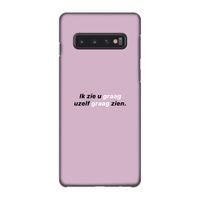uzelf graag zien: Samsung Galaxy S10 4G Volledig Geprint Hoesje