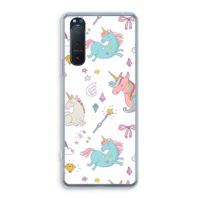Fantasiewereld: Sony Xperia 5 II Transparant Hoesje