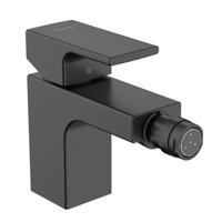 Hansgrohe Vernis Shape ééngreeps bidetkraan met PopUp trekwaste (metaal), mat zwart