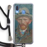 Van Gogh: Samsung Galaxy A40 Transparant Hoesje met koord