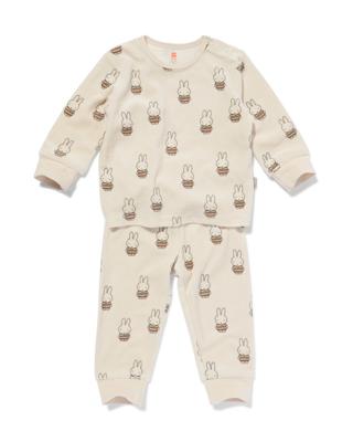 HEMA Nijntje Pyjama Velours Gebroken Wit (gebroken wit)