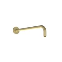 Wandarm IVY 40 cm 1/2 RVS316 Geborsteld Mat Goud PVD