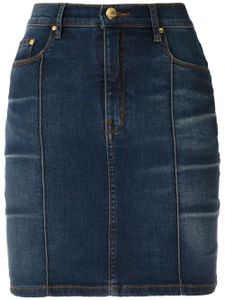 Amapô jupe en jean à taille haute Cris - Bleu