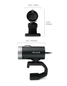 Microsoft LifeCam Cinema for Business webcam 1280 x 720 Pixels USB 2.0 Zwart