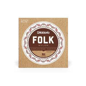 D&apos;Addario EJ32C Folk Ball End Silver Wound snaren voor akoestische gitaar