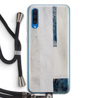 Meet you there: Samsung Galaxy A50 Transparant Hoesje met koord