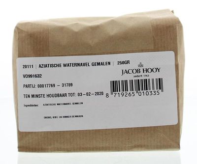 Aziatische waternavel gemalen
