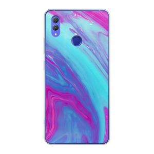 Zweverige regenboog: Honor Note 10 Transparant Hoesje