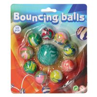 Johntoy Summer fun stuiterballen, 10st.