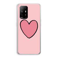 Hartje: Oppo A94 5G Transparant Hoesje