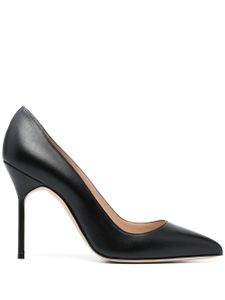 Manolo Blahnik escarpins à bout pointu - Noir