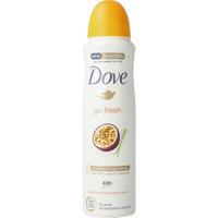 Dove Antiperspirant spray go fresh passie en citroen (150 ml) - thumbnail
