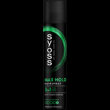 Syoss Max Hold Haarspray 300 ML bij Jumbo
