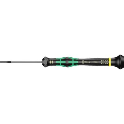 Wera 2035 Elektronica en fijnmechanica Platte schroevendraaier Kopbreedte: 2.5 mm Koplengte: 50 mm