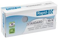 Rapid Nietjes 10/4 gegalvaniseerd doos van 5000 stuks Rapid Nietjes 10/4 gegalvaniseerd doos van 5000 stuks