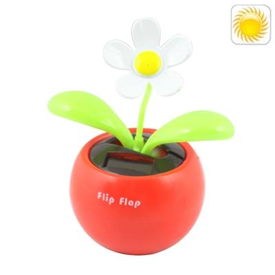 Zonne-klep klep bloem willekeurige bloem kleur Delivery(Red)