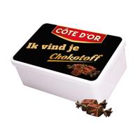 Côte d'Or Chokotoff collection box - "Ik vind je Chokotoff" - 800g