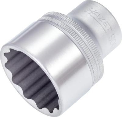 HAZET Dopsleutel 900Z-32 · 1/2 inch (12,5 mm) vierkant hol · Buitentwaalfkant tractieprofiel · SW 32 mm