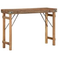 Wandtafel Bruin 110 x 35 x 76 cm Massief gerecycled hout