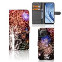 Xiaomi 11 Lite 5G NE | Mi 11 Lite | Wallet Case | met Pasjes | Vuurwerk