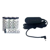Loqed Smart Lock - draadloos slim slot met app-bediening en SKG3 cilinder power kit