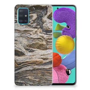 Samsung Galaxy A51 TPU Siliconen Hoesje Steen