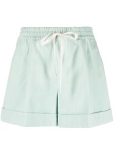 TWINSET short à lien de resserrage - Vert