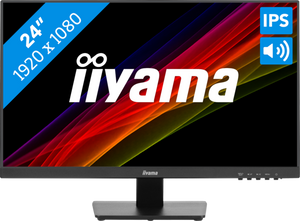 iiyama ProLite XU2463HSU-B1 computer monitor 60,5 cm (23.8") 1920 x 1080 Pixels Full HD LED Zwart
