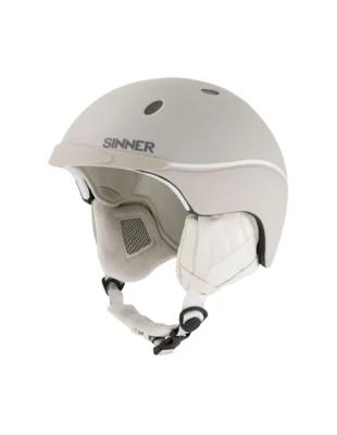 Sinner Titan Ski / Snowboard Helm (licht Grijs) Grijs S (52-54)