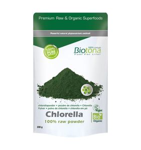 Chlorella raw powder bio