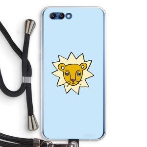 Kleine leeuw: Honor 10 Transparant Hoesje met koord