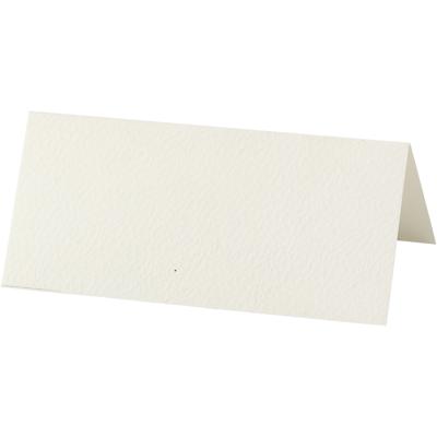 Creativ Company Naamkaarten, afm 9x4 cm, 220 gr, off-white, 20 stuk/ 1 doos