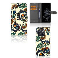 Wallet Case OnePlus 10T Barok Flower