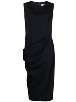 Comme Des Garçons Comme Des Garçons robe sans manches à encolure ronde - Noir