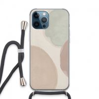 Geo #8: iPhone 13 Pro Max Transparant Hoesje met koord