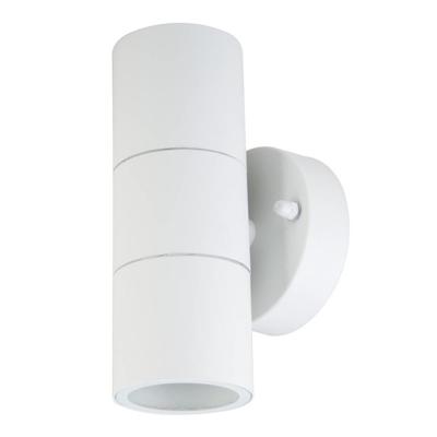Smart LED Wandlamp - Wifi + Bluetooth - 11 Watt 690 lumen - Dimbaar - RGBWW - IP44 waterdicht - GU10 - Up&Down lamp - Wit - Google Home, Amazon Alexa en Siri
