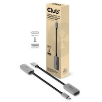 CLUB3D USB Type C to DisplayPort 1.4 8K60Hz HBR3 Actieve Adapter (thunderbolt 3 compatible) - thumbnail